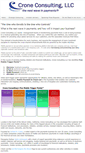 Mobile Screenshot of croneconsulting.com
